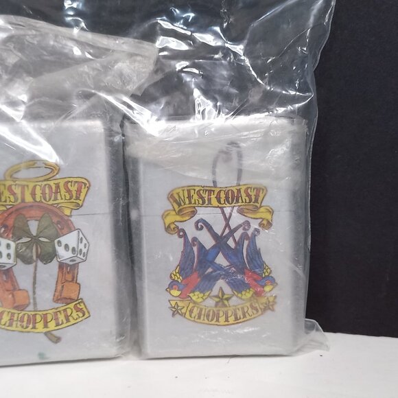 West Coast Choppers 2007 Limited Edition Flip Lighters Bluebird & Horseshoe - Picture 2 of 3